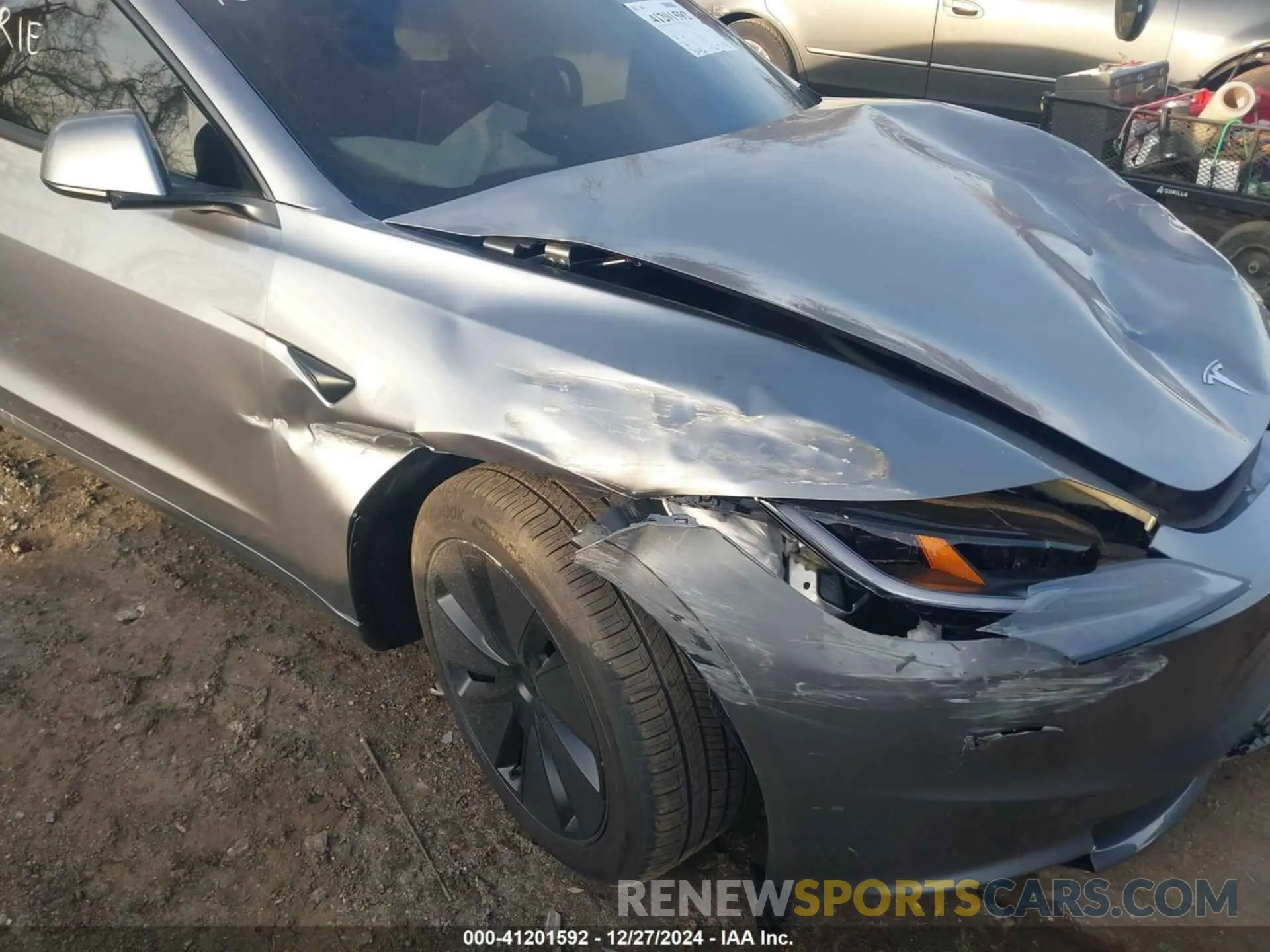 20 fotografías del automóvil dañado 5YJ3E1EA8RF869143 TESLA MODEL 3 2024