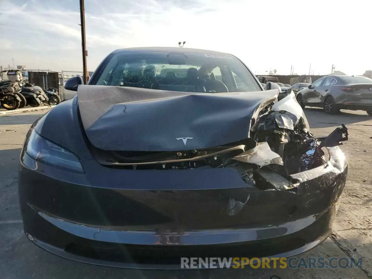 5 fotografías del automóvil dañado 5YJ3E1EA9RF728680 TESLA MODEL 3 2024