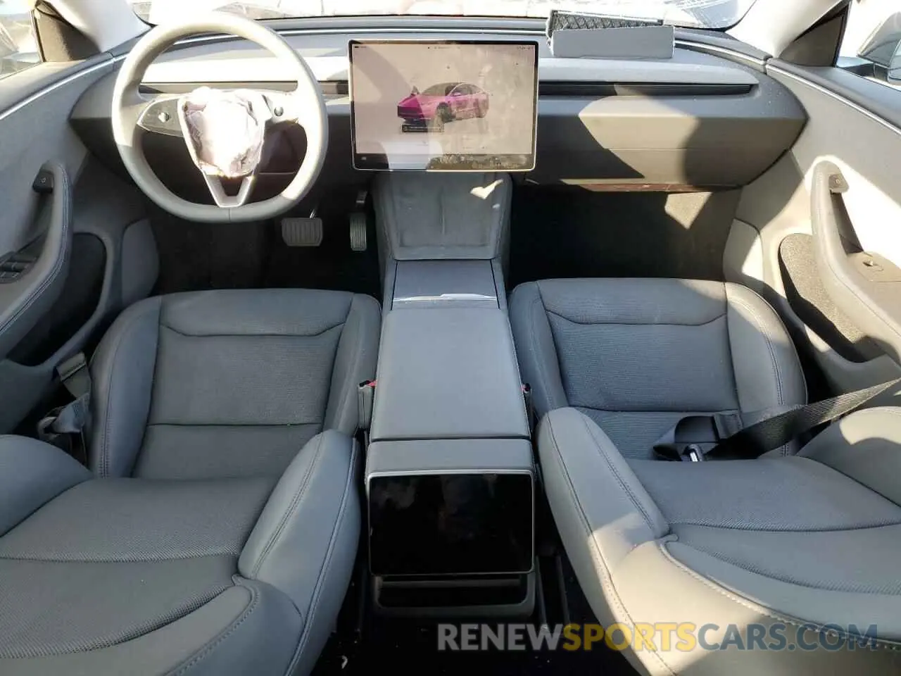 8 fotografías del automóvil dañado 5YJ3E1EA9RF728680 TESLA MODEL 3 2024