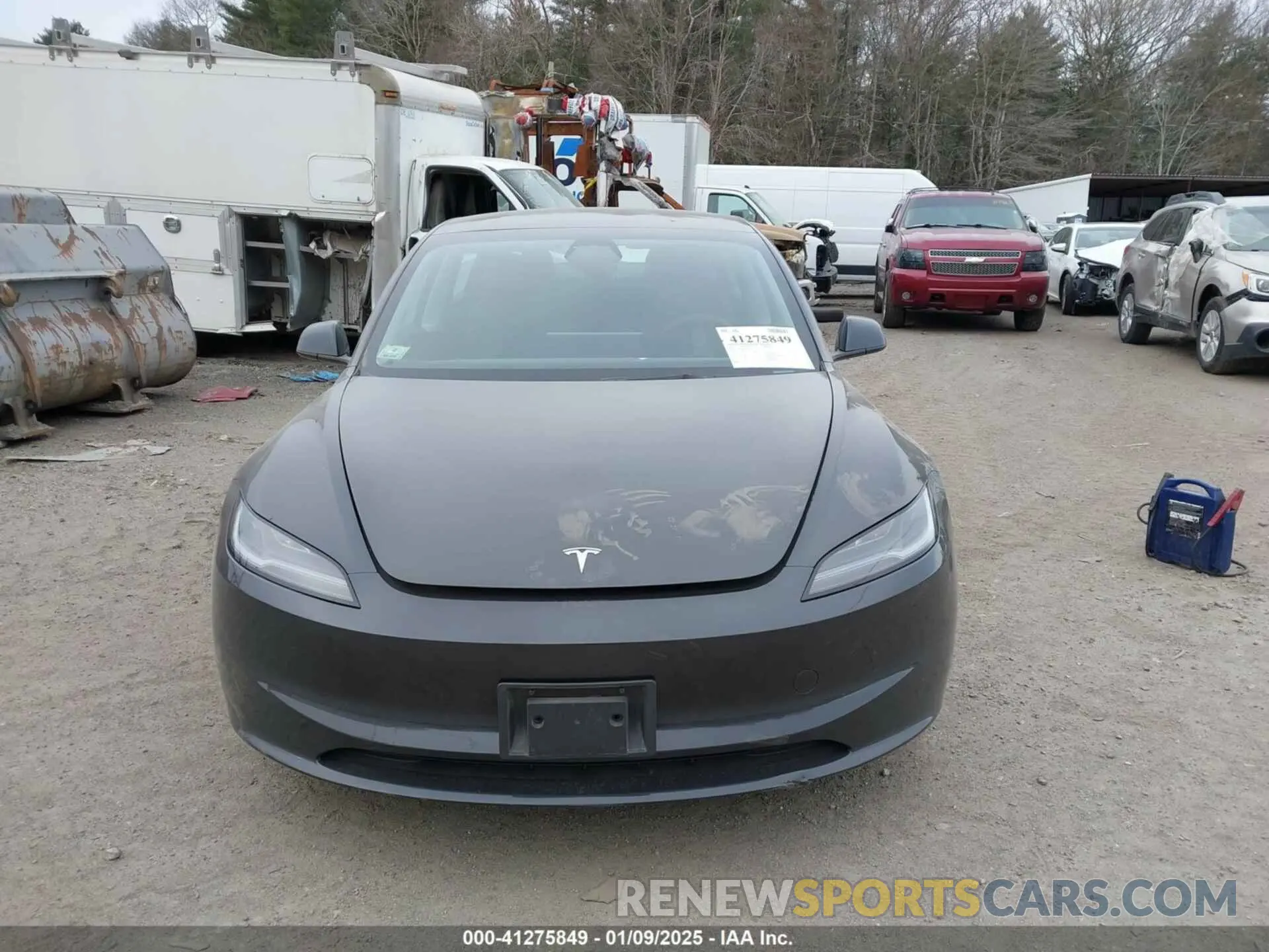 12 fotografías del automóvil dañado 5YJ3E1EA9RF737816 TESLA MODEL 3 2024