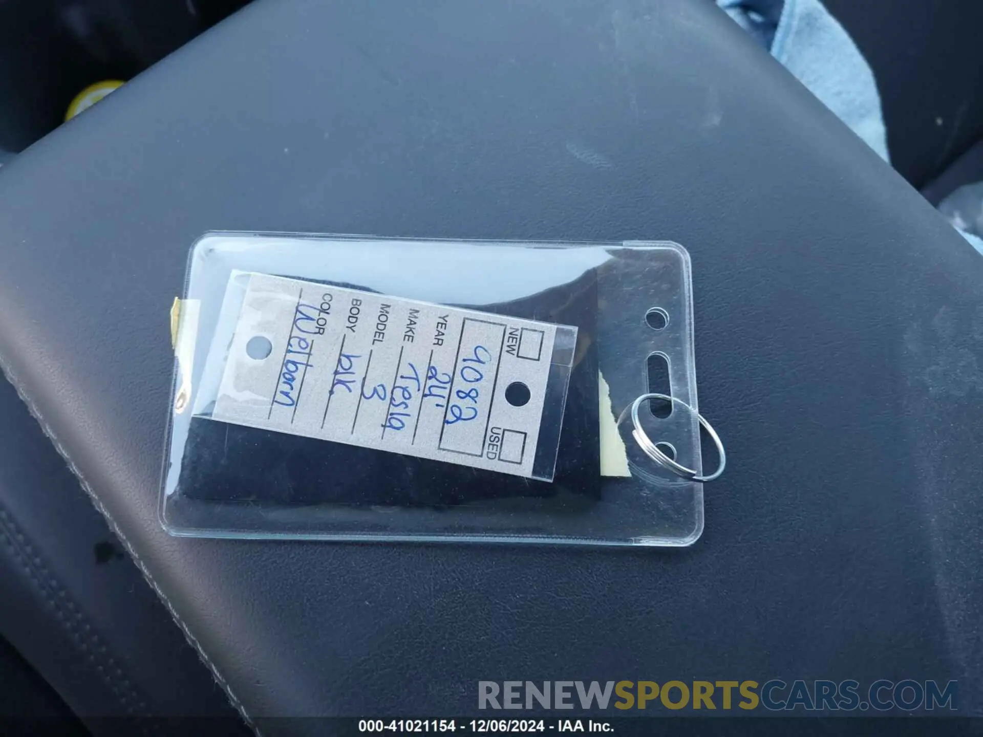 11 fotografías del automóvil dañado 5YJ3E1EA9RF741395 TESLA MODEL 3 2024