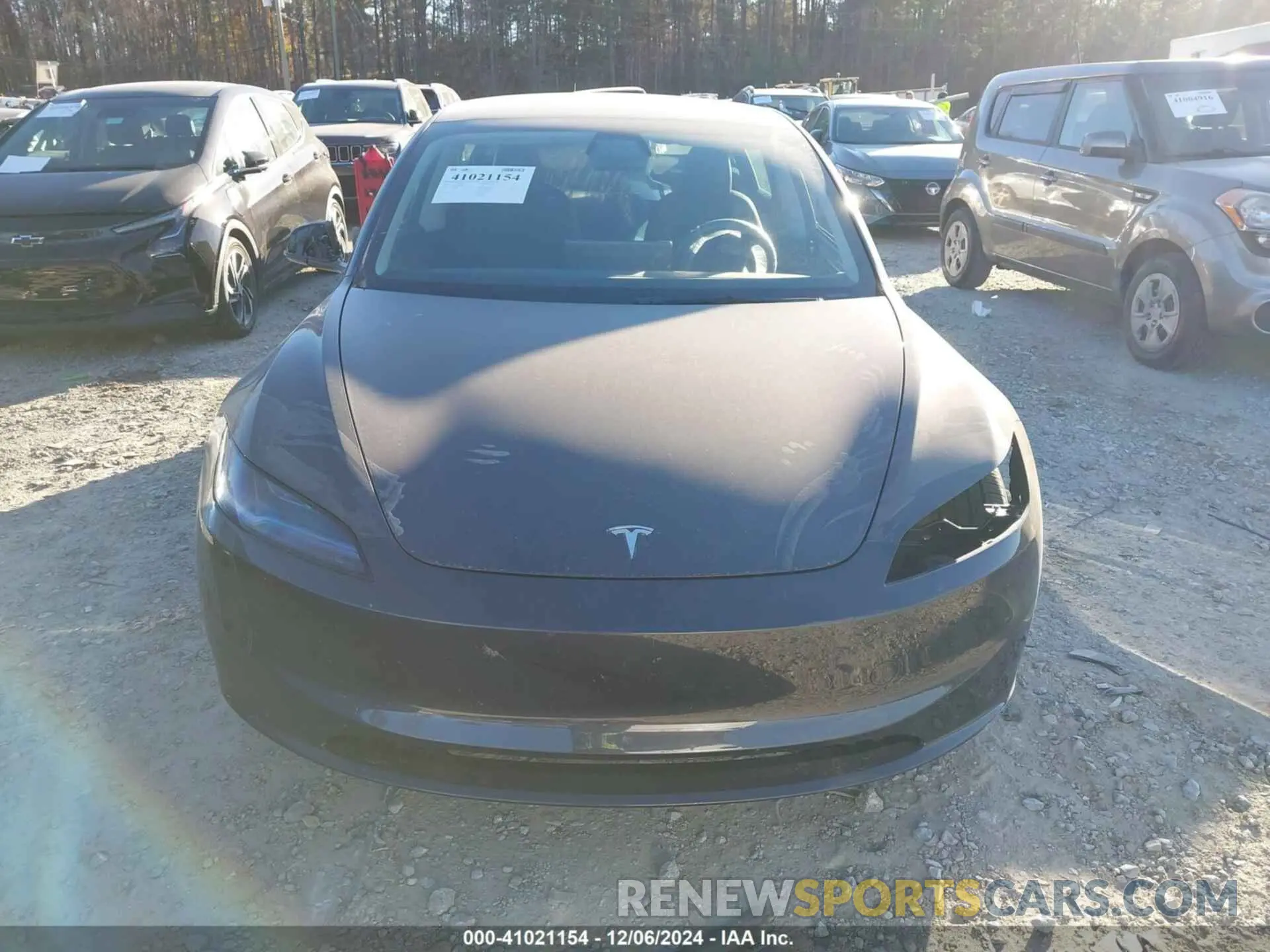 12 fotografías del automóvil dañado 5YJ3E1EA9RF741395 TESLA MODEL 3 2024