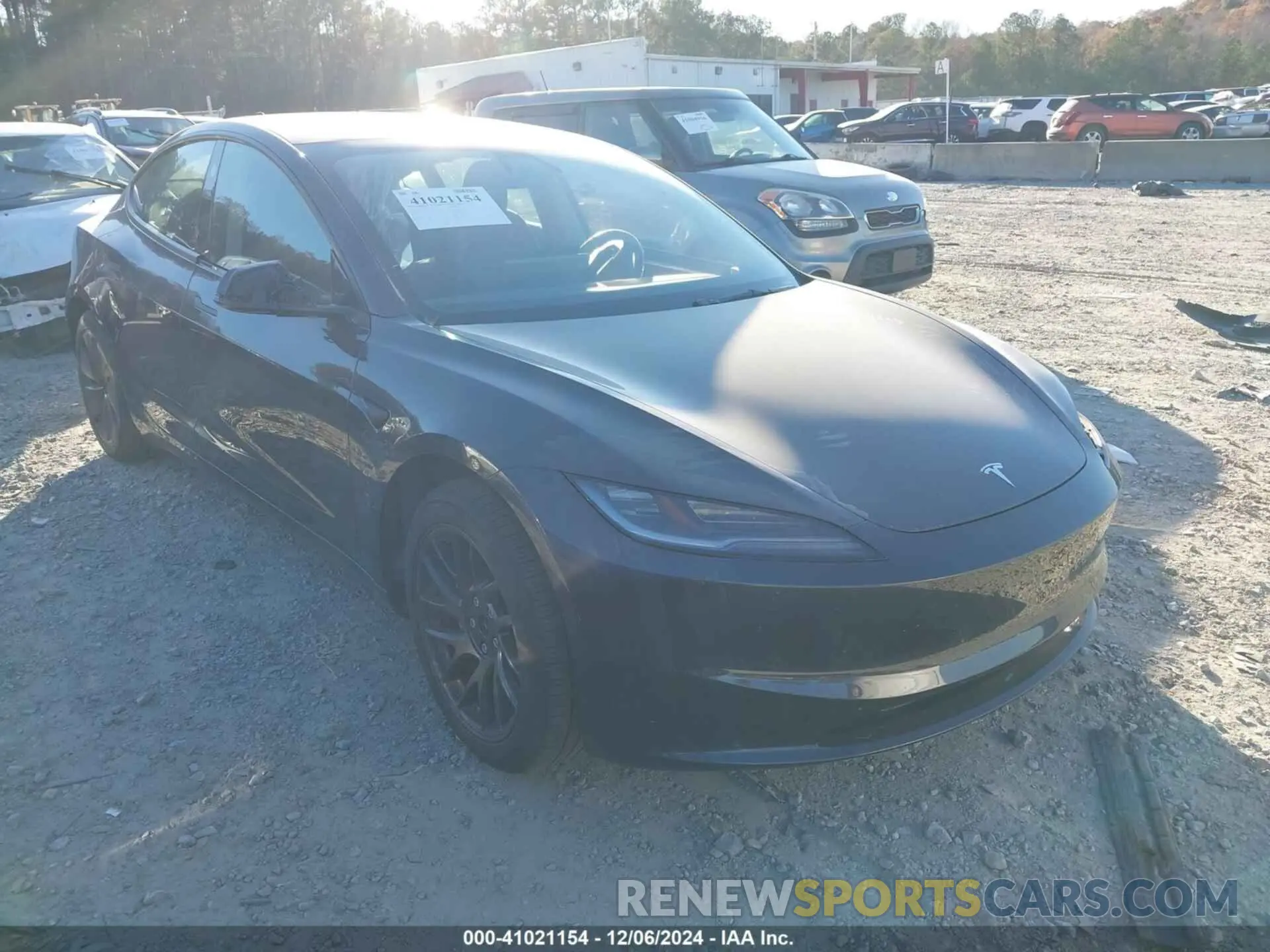 13 fotografías del automóvil dañado 5YJ3E1EA9RF741395 TESLA MODEL 3 2024