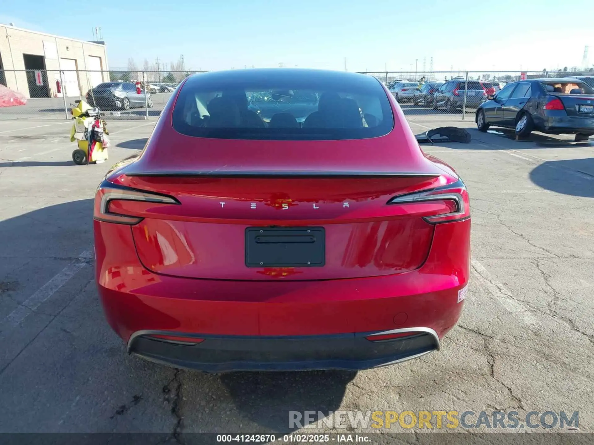 16 fotografías del automóvil dañado 5YJ3E1EA9RF741753 TESLA MODEL 3 2024
