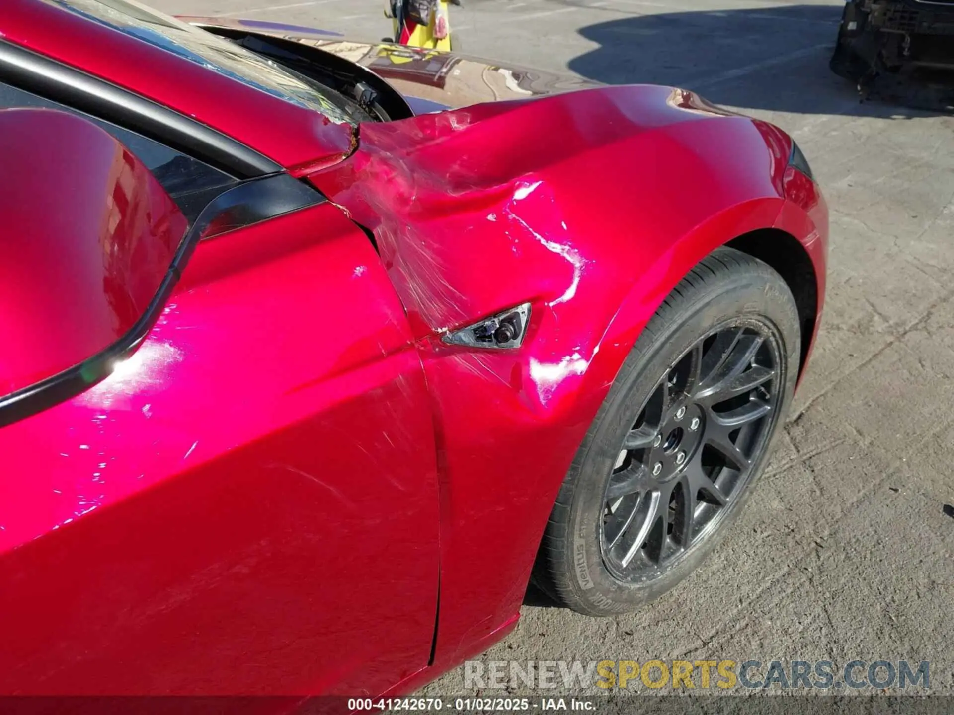 6 fotografías del automóvil dañado 5YJ3E1EA9RF741753 TESLA MODEL 3 2024