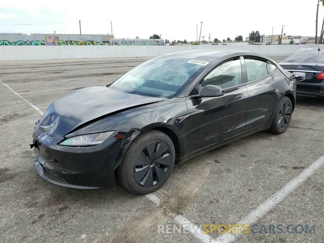1 fotografías del automóvil dañado 5YJ3E1EA9RF745009 TESLA MODEL 3 2024