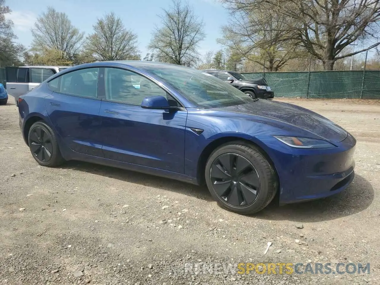 4 fotografías del automóvil dañado 5YJ3E1EA9RF748279 TESLA MODEL 3 2024