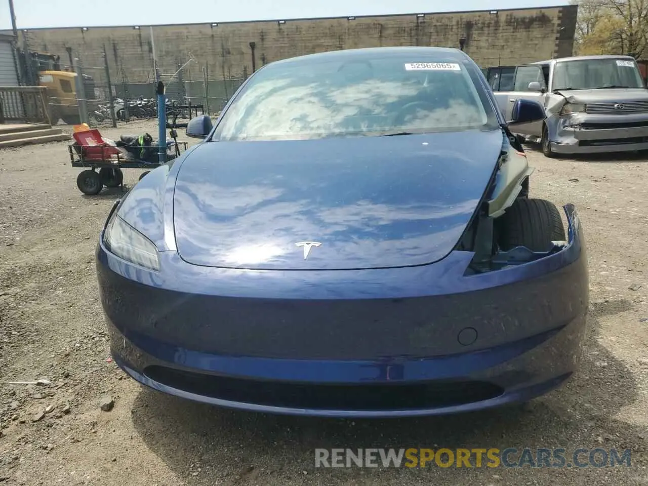 5 fotografías del automóvil dañado 5YJ3E1EA9RF748279 TESLA MODEL 3 2024