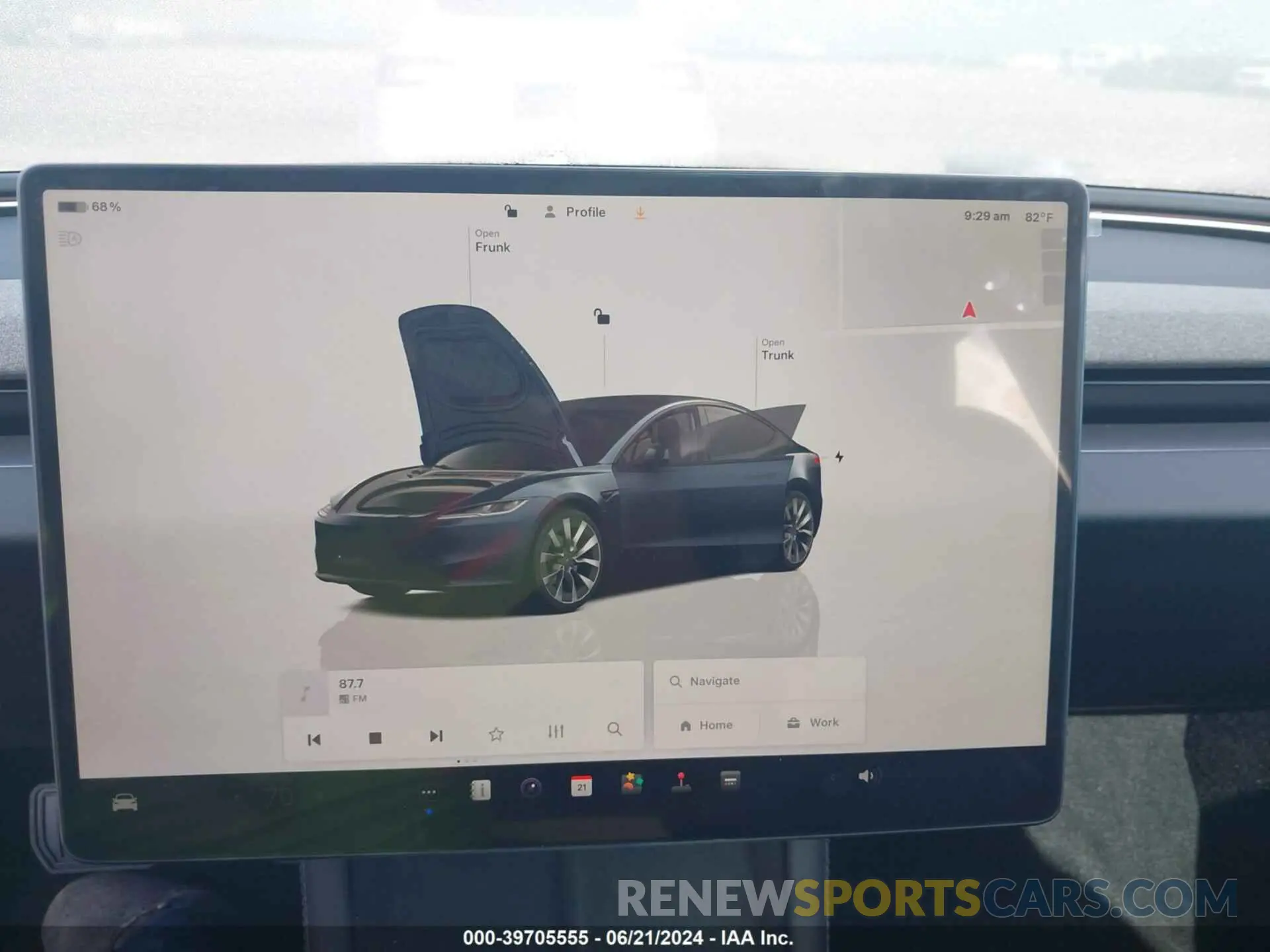 14 fotografías del automóvil dañado 5YJ3E1EA9RF752140 TESLA MODEL 3 2024