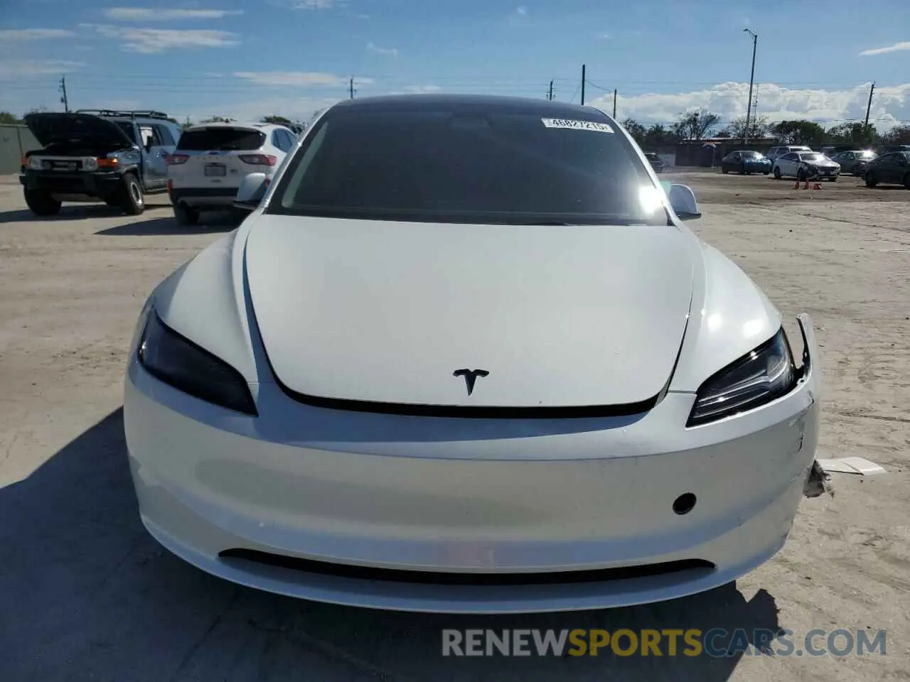 5 fotografías del automóvil dañado 5YJ3E1EA9RF752350 TESLA MODEL 3 2024