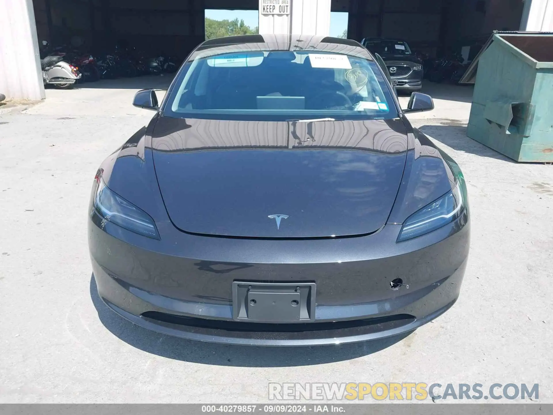 13 fotografías del automóvil dañado 5YJ3E1EA9RF772243 TESLA MODEL 3 2024