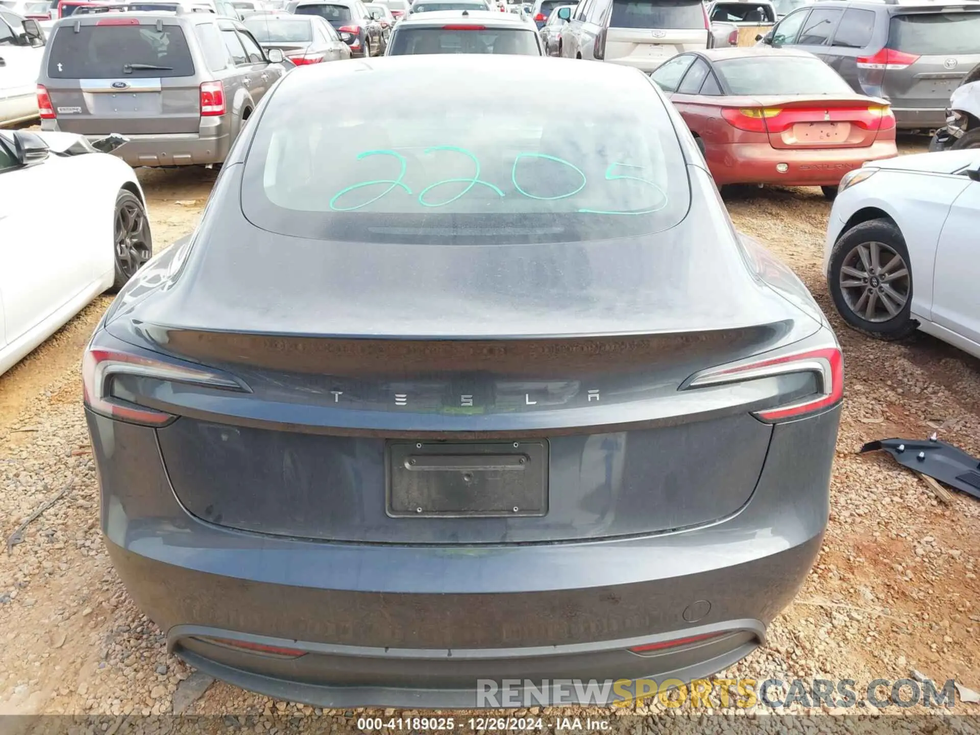 17 fotografías del automóvil dañado 5YJ3E1EA9RF784814 TESLA MODEL 3 2024