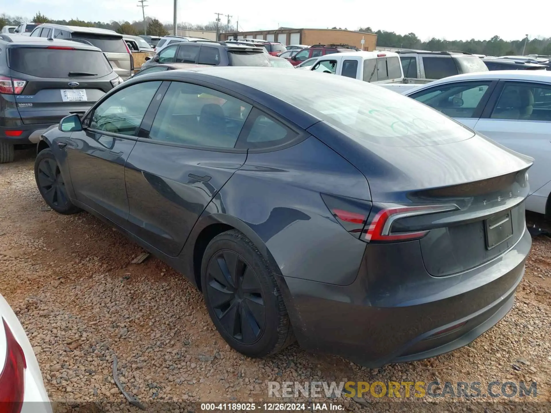3 fotografías del automóvil dañado 5YJ3E1EA9RF784814 TESLA MODEL 3 2024