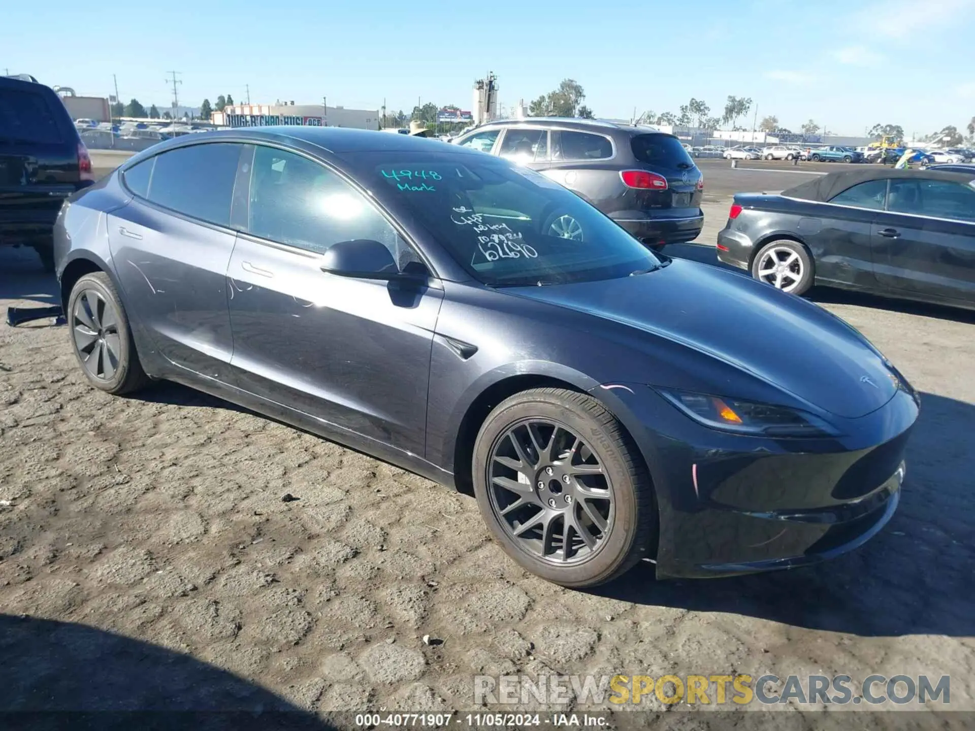 1 fotografías del automóvil dañado 5YJ3E1EA9RF786143 TESLA MODEL 3 2024