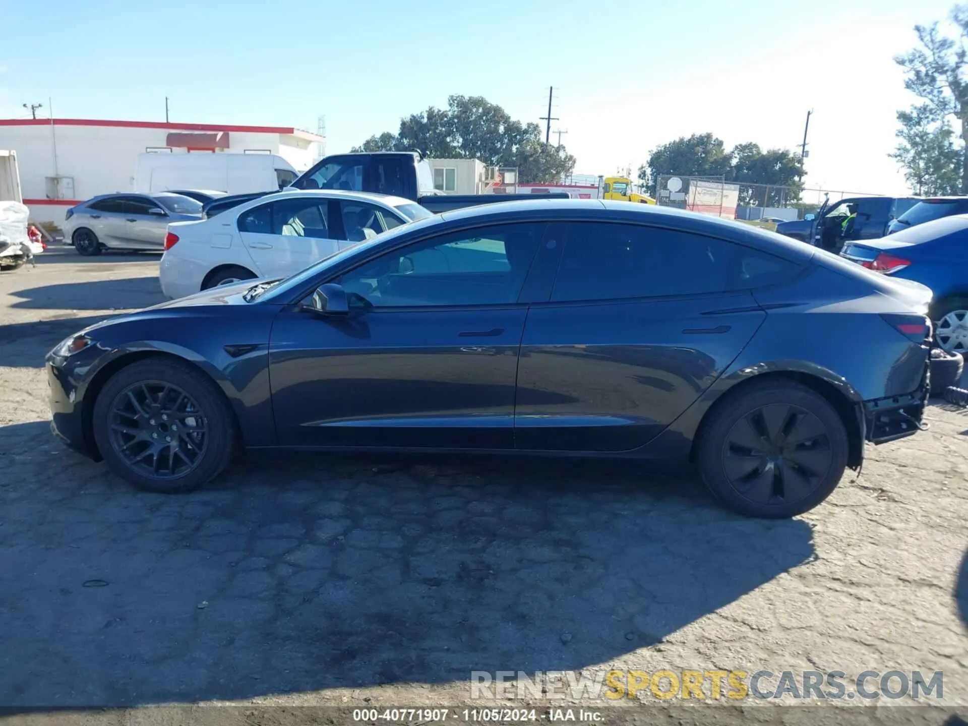15 fotografías del automóvil dañado 5YJ3E1EA9RF786143 TESLA MODEL 3 2024