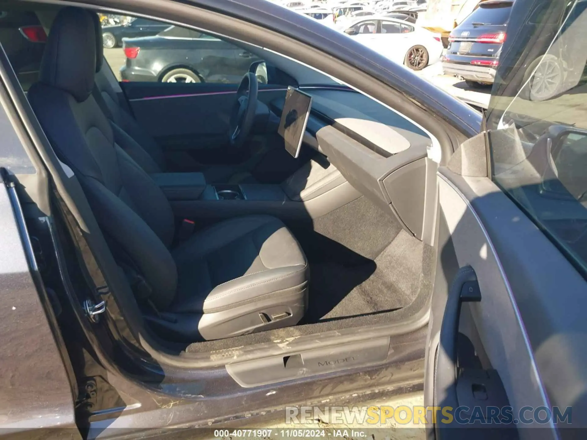 5 fotografías del automóvil dañado 5YJ3E1EA9RF786143 TESLA MODEL 3 2024
