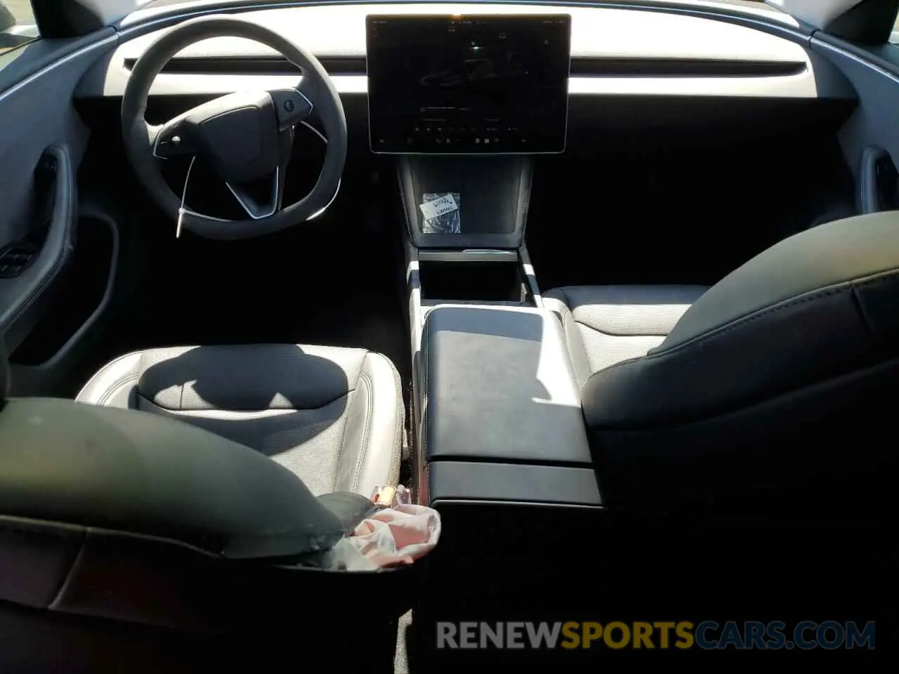 8 fotografías del automóvil dañado 5YJ3E1EA9RF820808 TESLA MODEL 3 2024