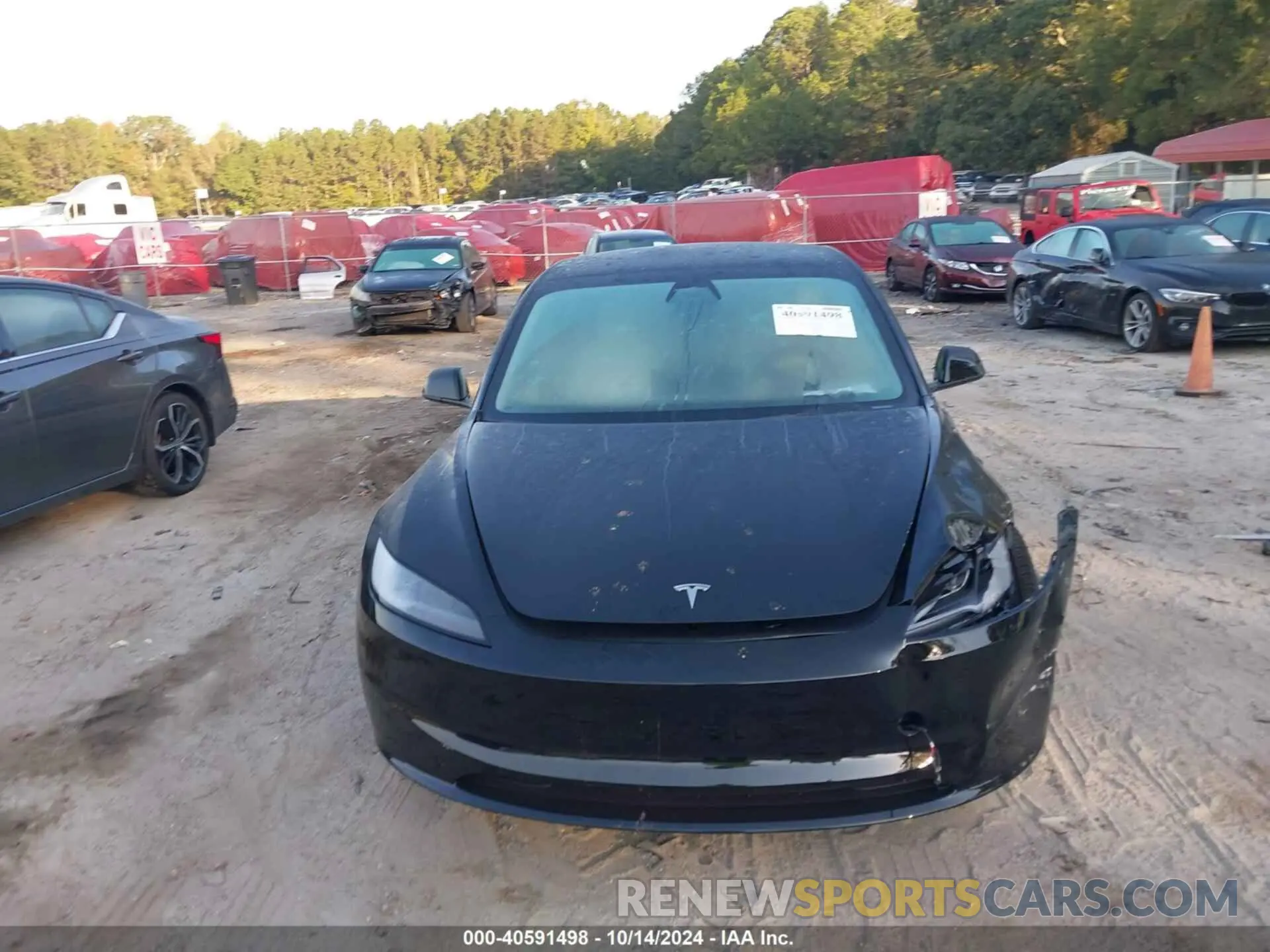 12 fotografías del automóvil dañado 5YJ3E1EA9RF821831 TESLA MODEL 3 2024