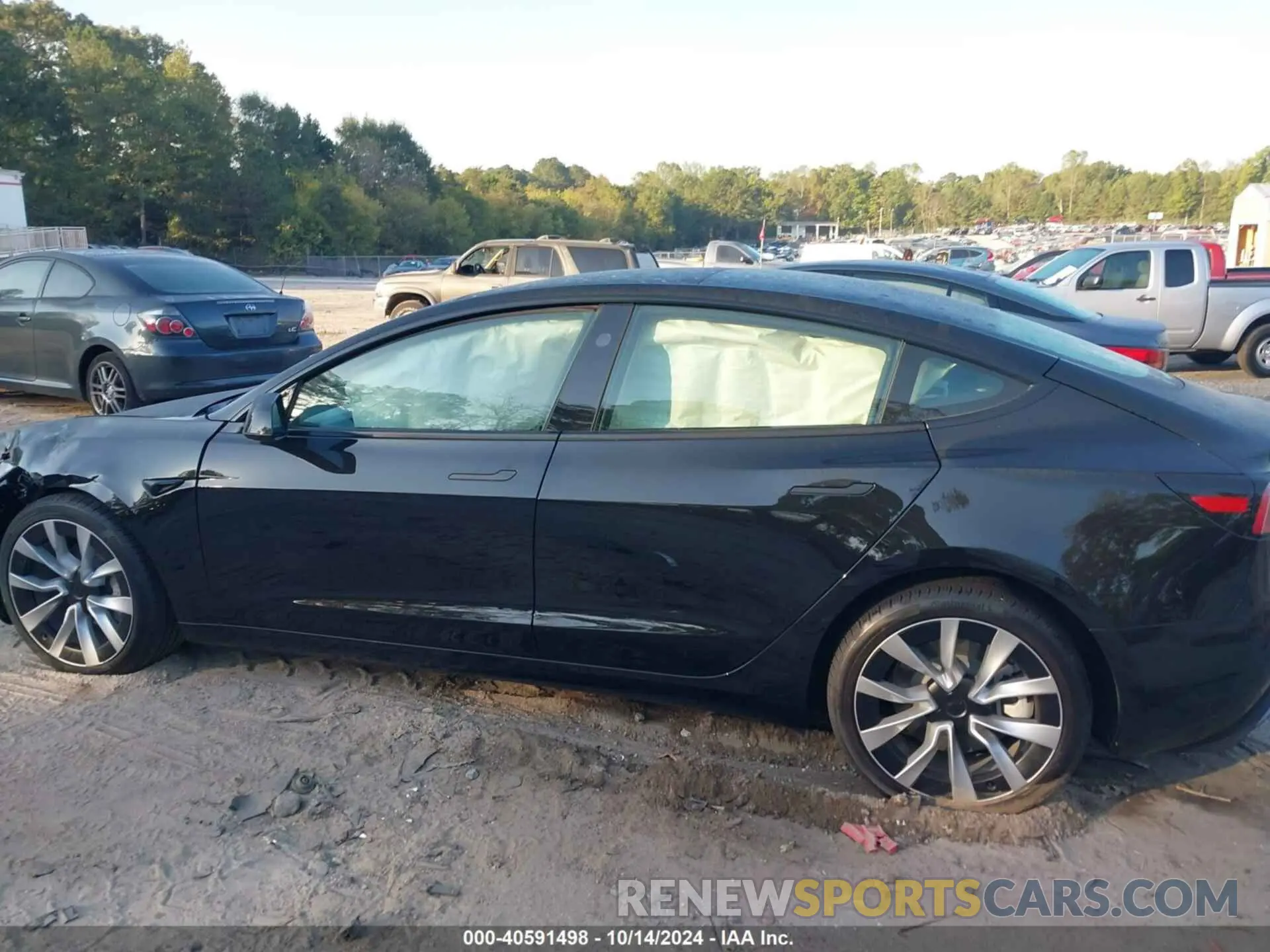 14 fotografías del automóvil dañado 5YJ3E1EA9RF821831 TESLA MODEL 3 2024