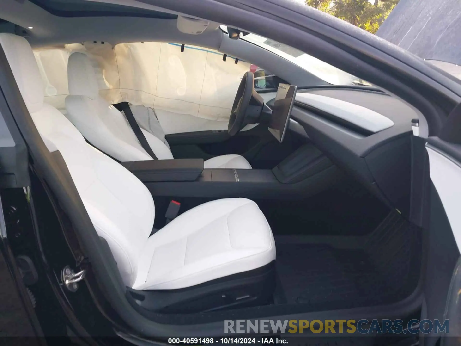 5 fotografías del automóvil dañado 5YJ3E1EA9RF821831 TESLA MODEL 3 2024