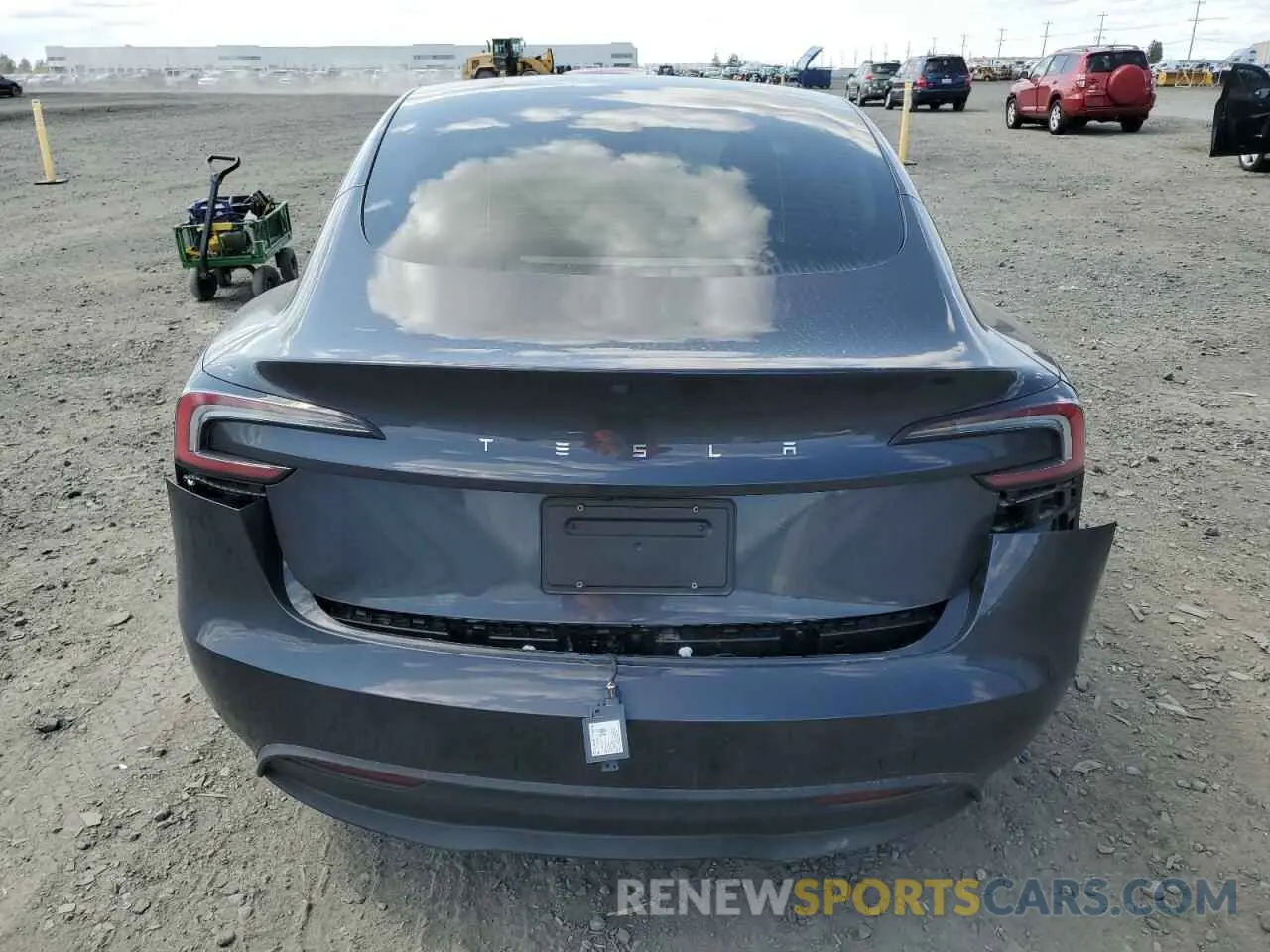 6 fotografías del automóvil dañado 5YJ3E1EA9RF824518 TESLA MODEL 3 2024