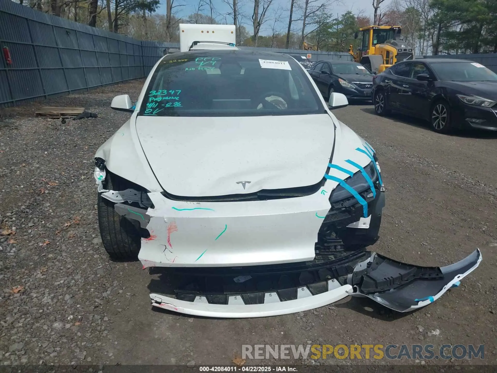 12 fotografías del automóvil dañado 5YJ3E1EA9RF828598 TESLA MODEL 3 2024