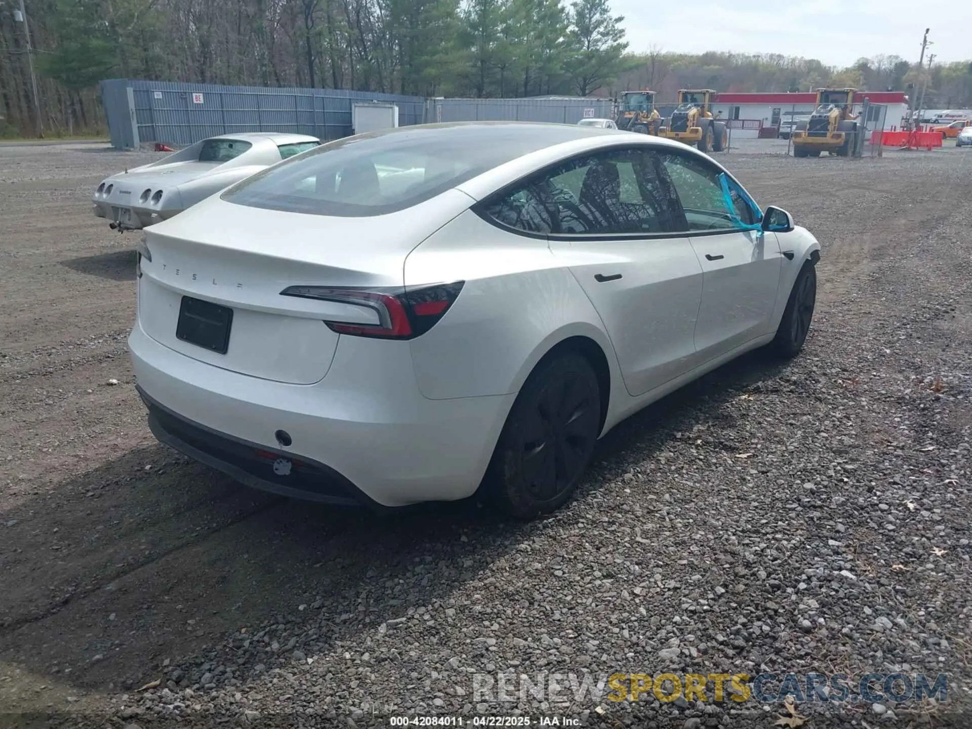 4 fotografías del automóvil dañado 5YJ3E1EA9RF828598 TESLA MODEL 3 2024