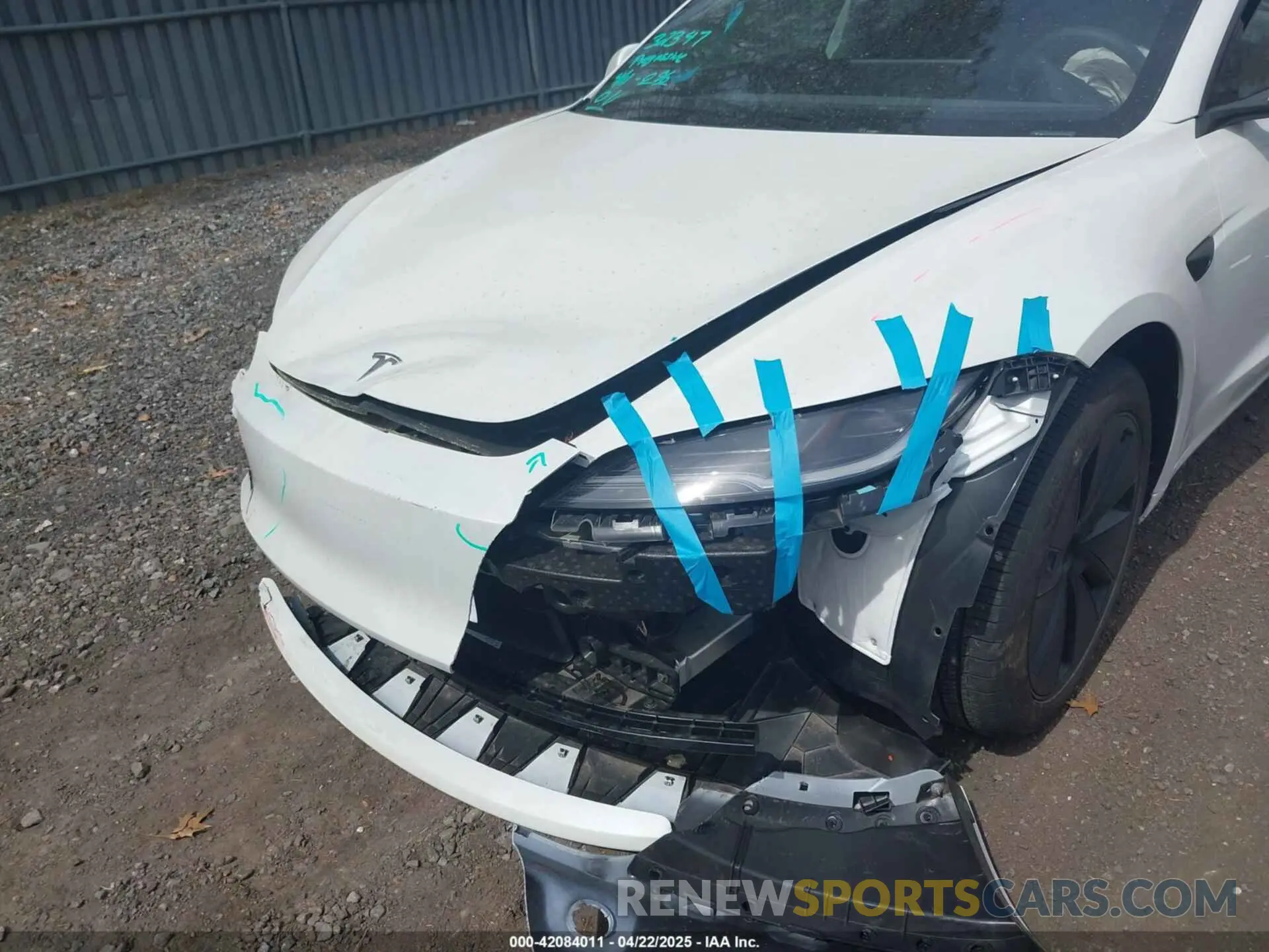 6 fotografías del automóvil dañado 5YJ3E1EA9RF828598 TESLA MODEL 3 2024