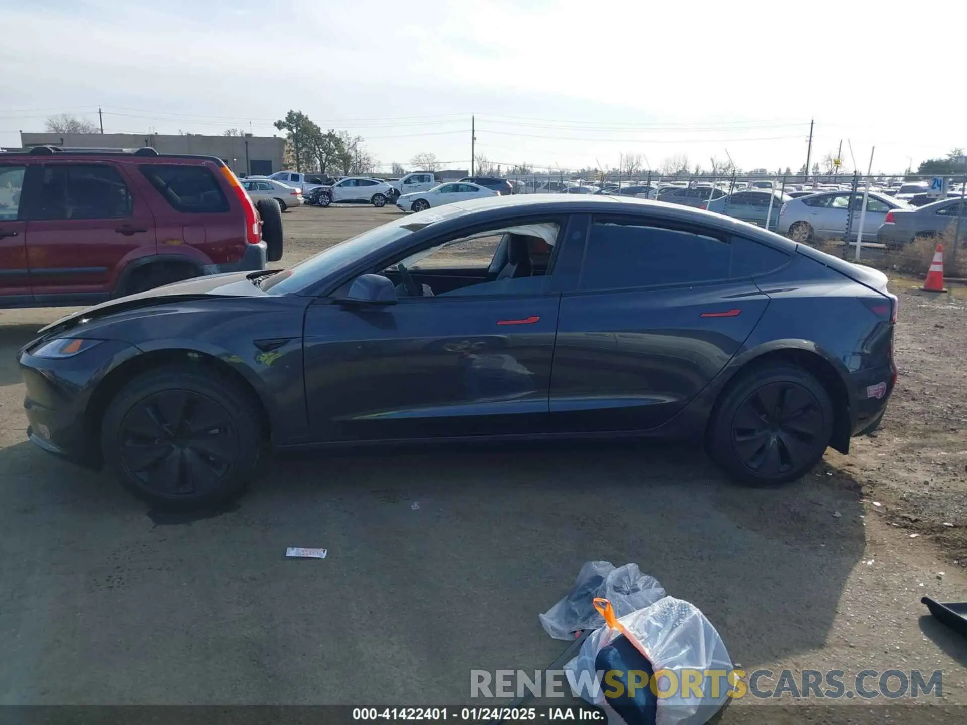 13 fotografías del automóvil dañado 5YJ3E1EA9RF828939 TESLA MODEL 3 2024
