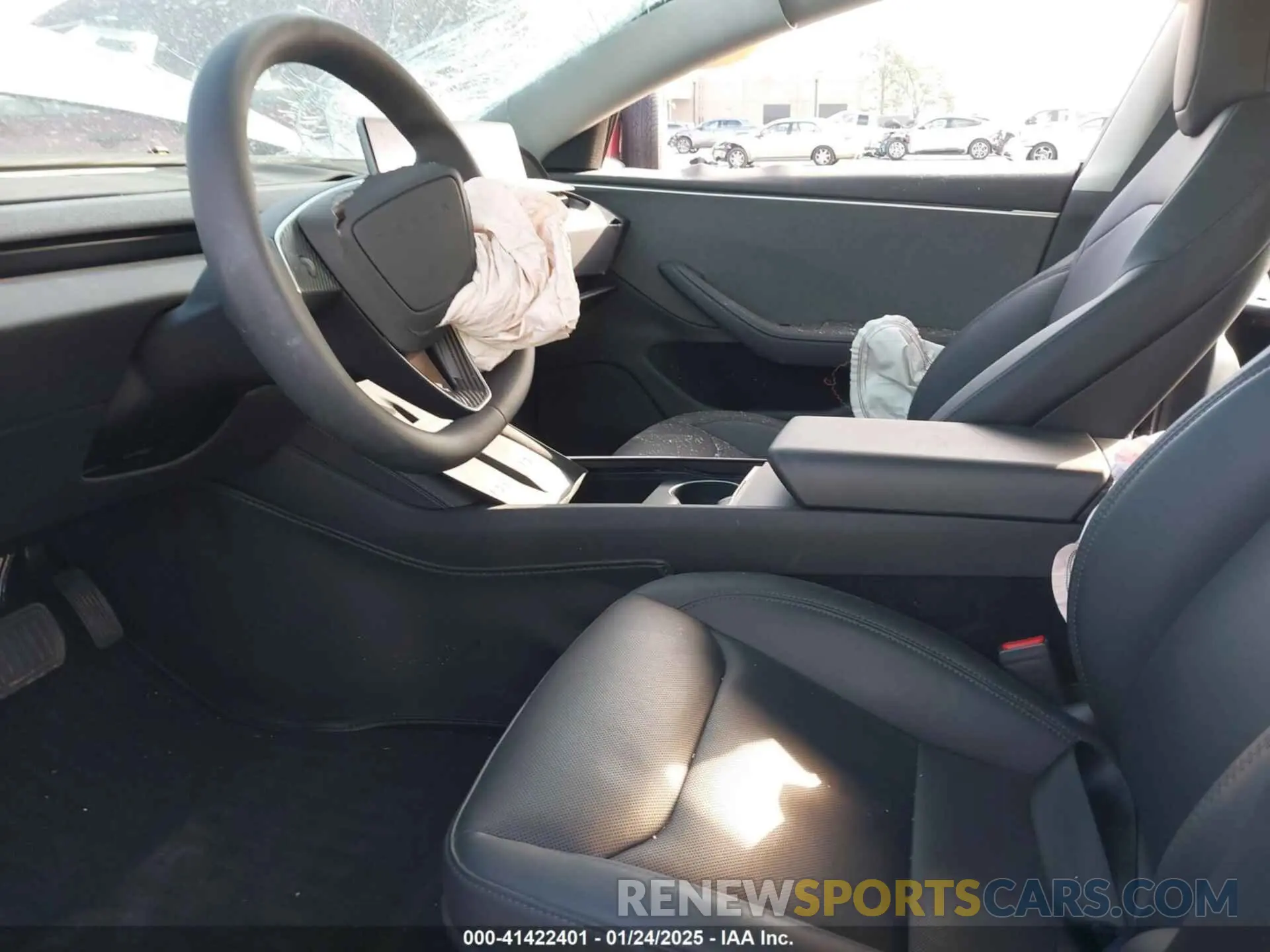 5 fotografías del automóvil dañado 5YJ3E1EA9RF828939 TESLA MODEL 3 2024