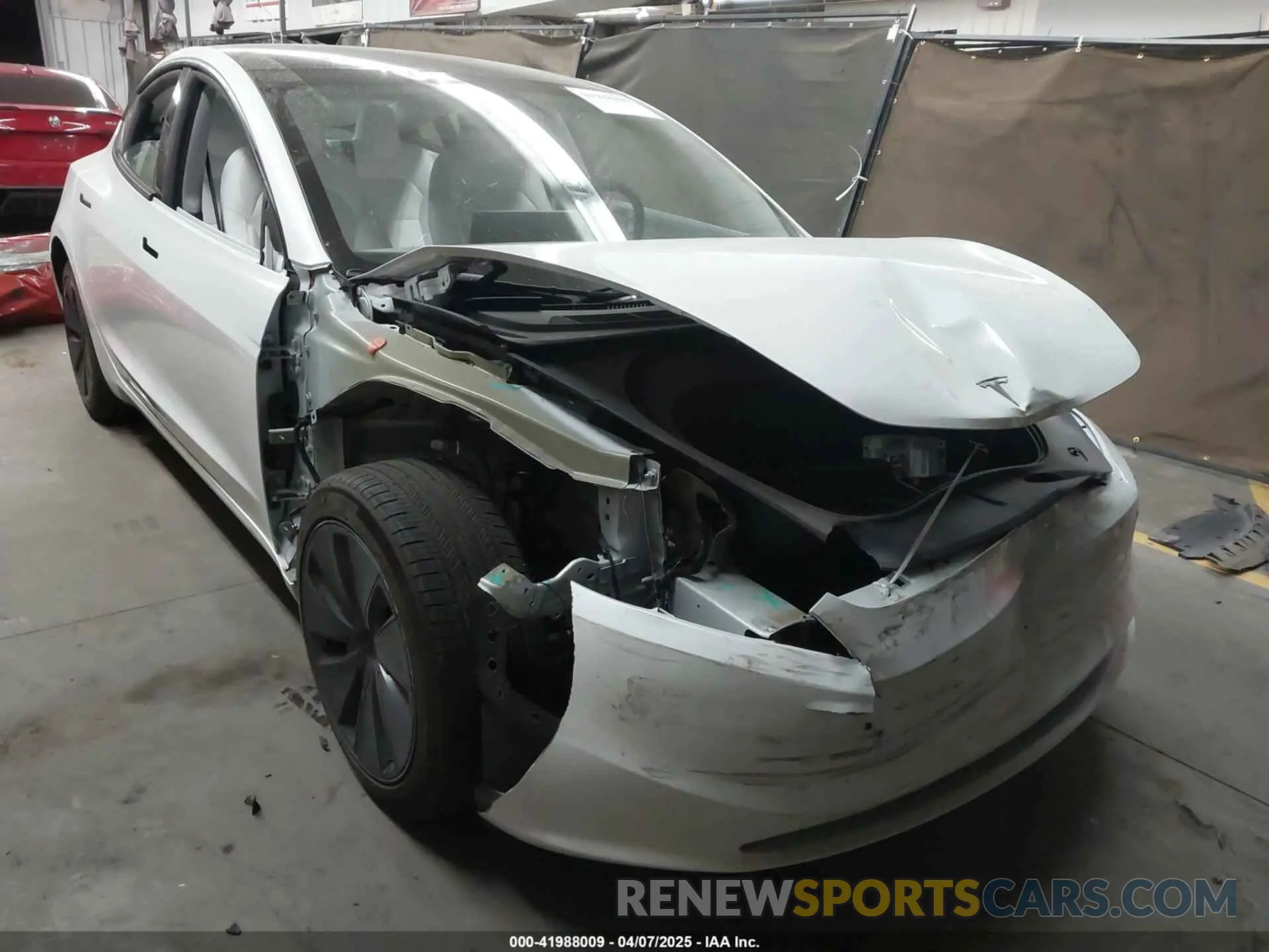 1 fotografías del automóvil dañado 5YJ3E1EA9RF836300 TESLA MODEL 3 2024