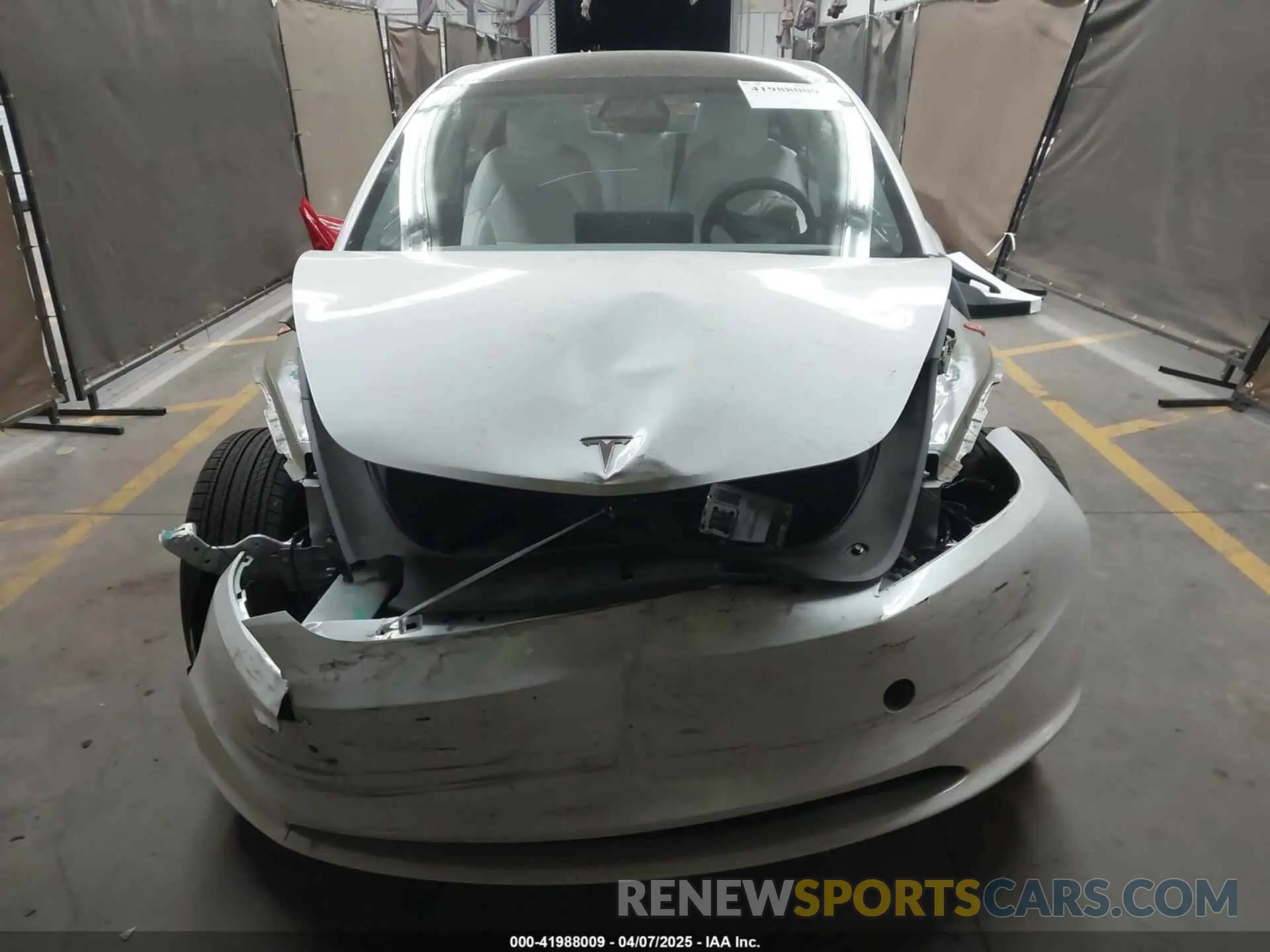 12 fotografías del automóvil dañado 5YJ3E1EA9RF836300 TESLA MODEL 3 2024