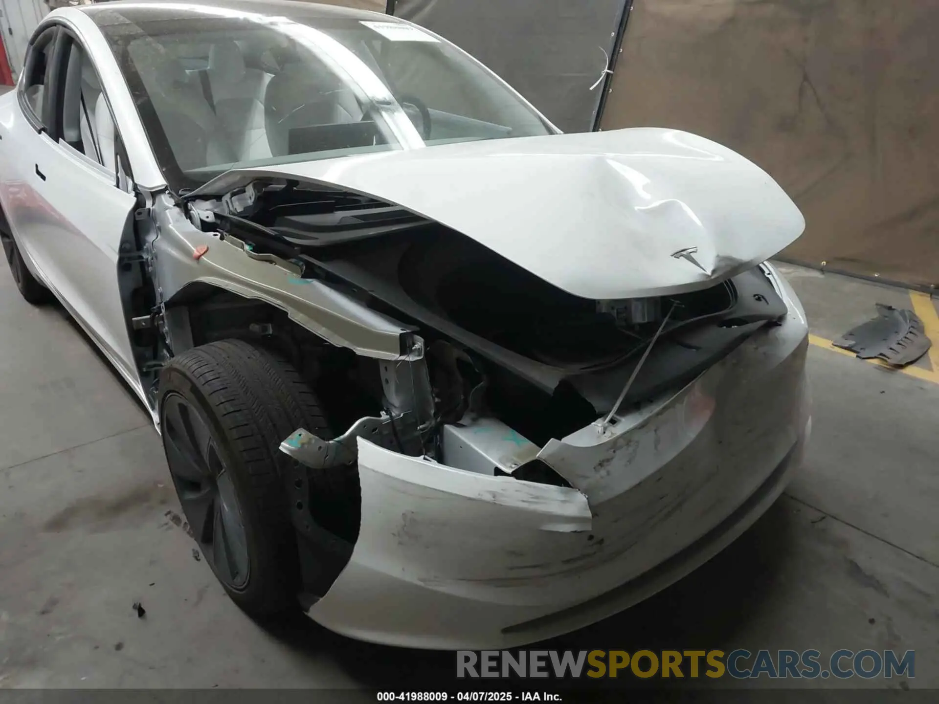 6 fotografías del automóvil dañado 5YJ3E1EA9RF836300 TESLA MODEL 3 2024