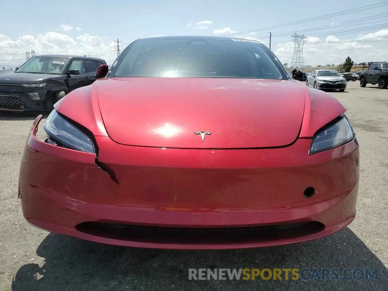 5 fotografías del automóvil dañado 5YJ3E1EA9RF848978 TESLA MODEL 3 2024