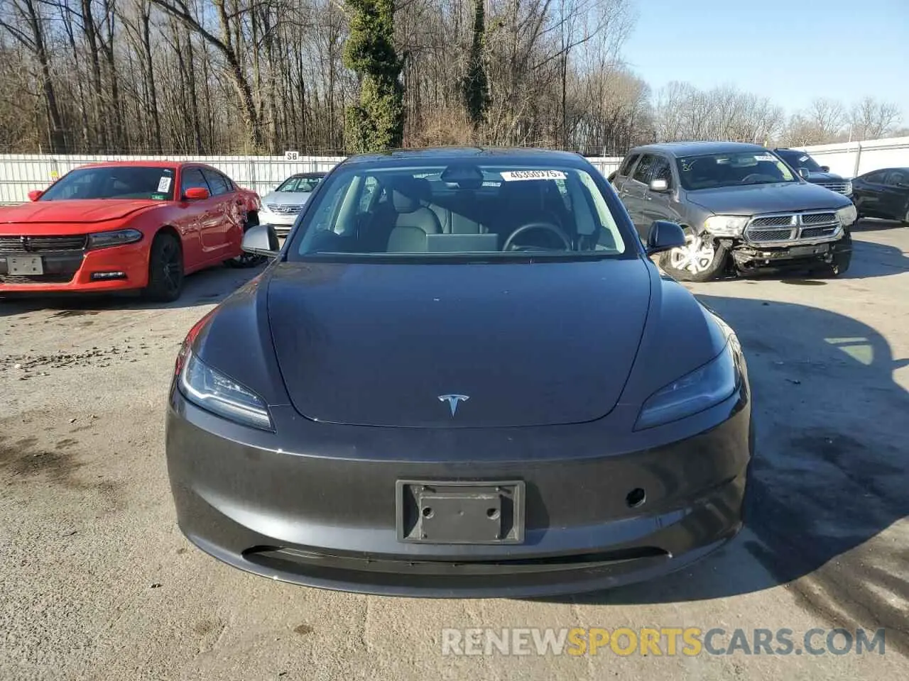 5 fotografías del automóvil dañado 5YJ3E1EA9RF855431 TESLA MODEL 3 2024