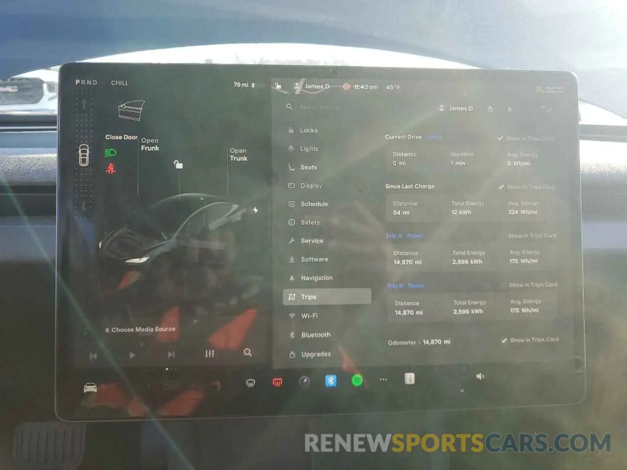9 fotografías del automóvil dañado 5YJ3E1EA9RF855431 TESLA MODEL 3 2024