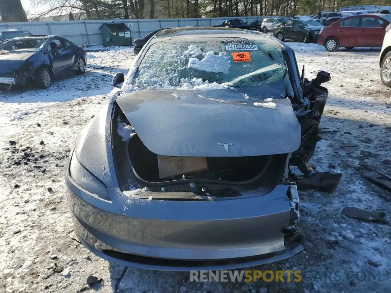 5 fotografías del automóvil dañado 5YJ3E1EA9RF864579 TESLA MODEL 3 2024