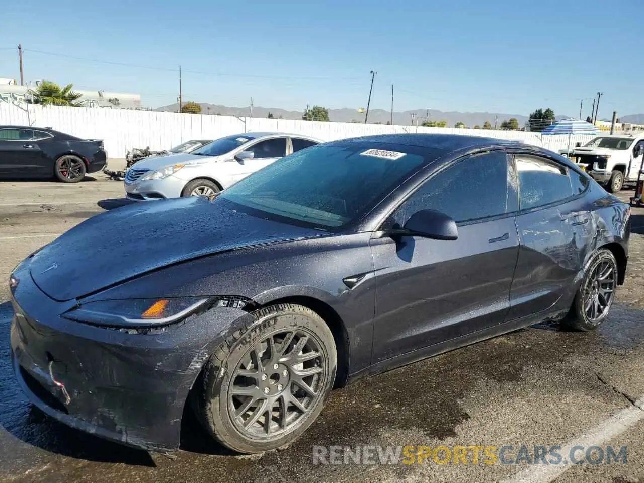 1 fotografías del automóvil dañado 5YJ3E1EA9RF864937 TESLA MODEL 3 2024
