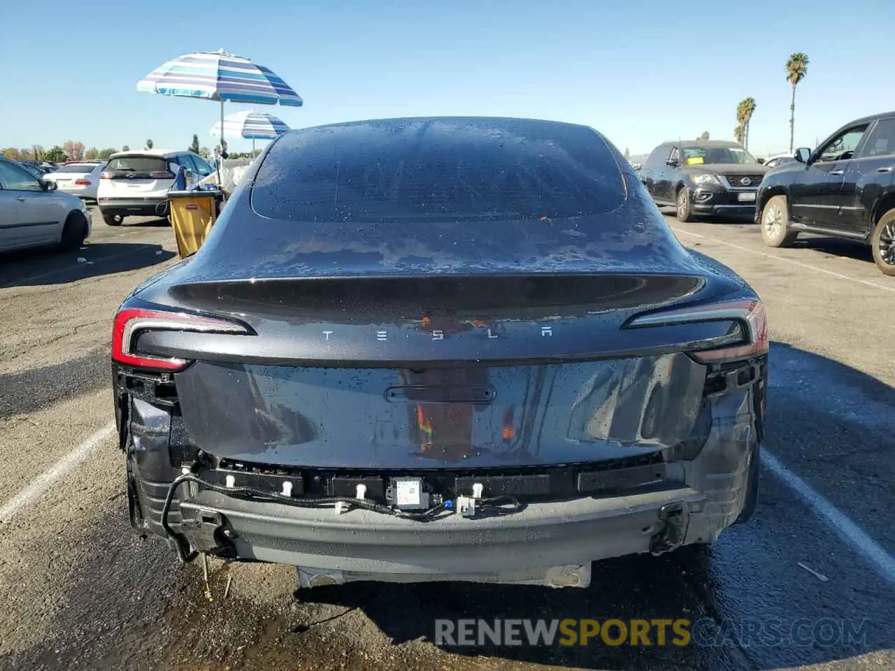 6 fotografías del automóvil dañado 5YJ3E1EA9RF864937 TESLA MODEL 3 2024