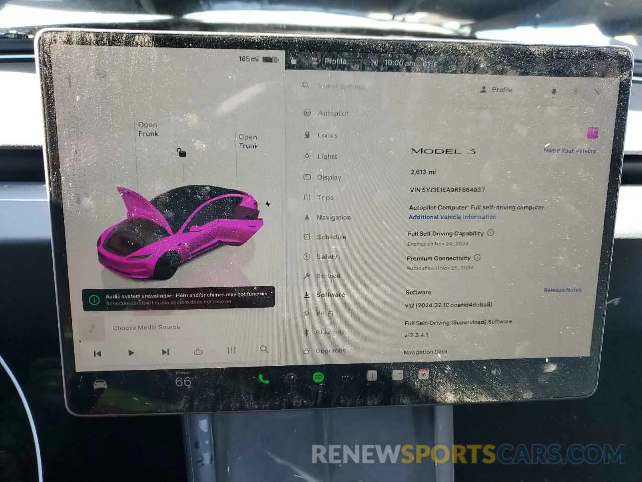 9 fotografías del automóvil dañado 5YJ3E1EA9RF864937 TESLA MODEL 3 2024