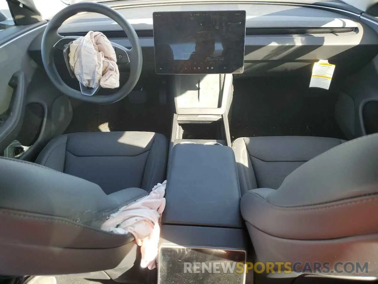 8 fotografías del automóvil dañado 5YJ3E1EA9RF868423 TESLA MODEL 3 2024