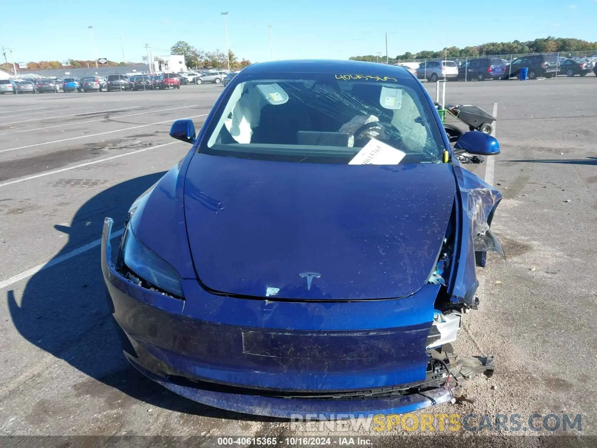 11 fotografías del automóvil dañado 5YJ3E1EA9RF869006 TESLA MODEL 3 2024