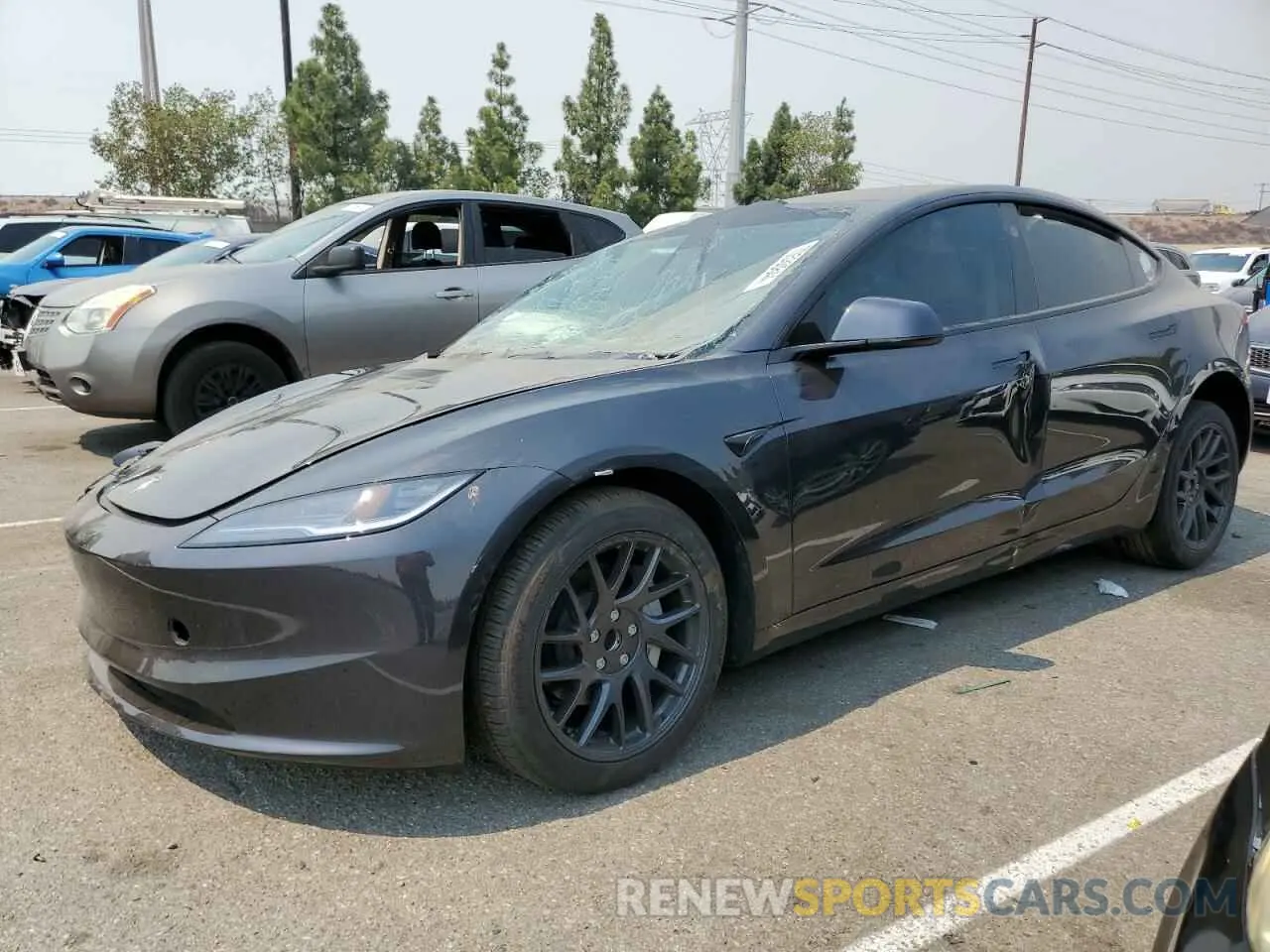 1 fotografías del automóvil dañado 5YJ3E1EAXRF732219 TESLA MODEL 3 2024
