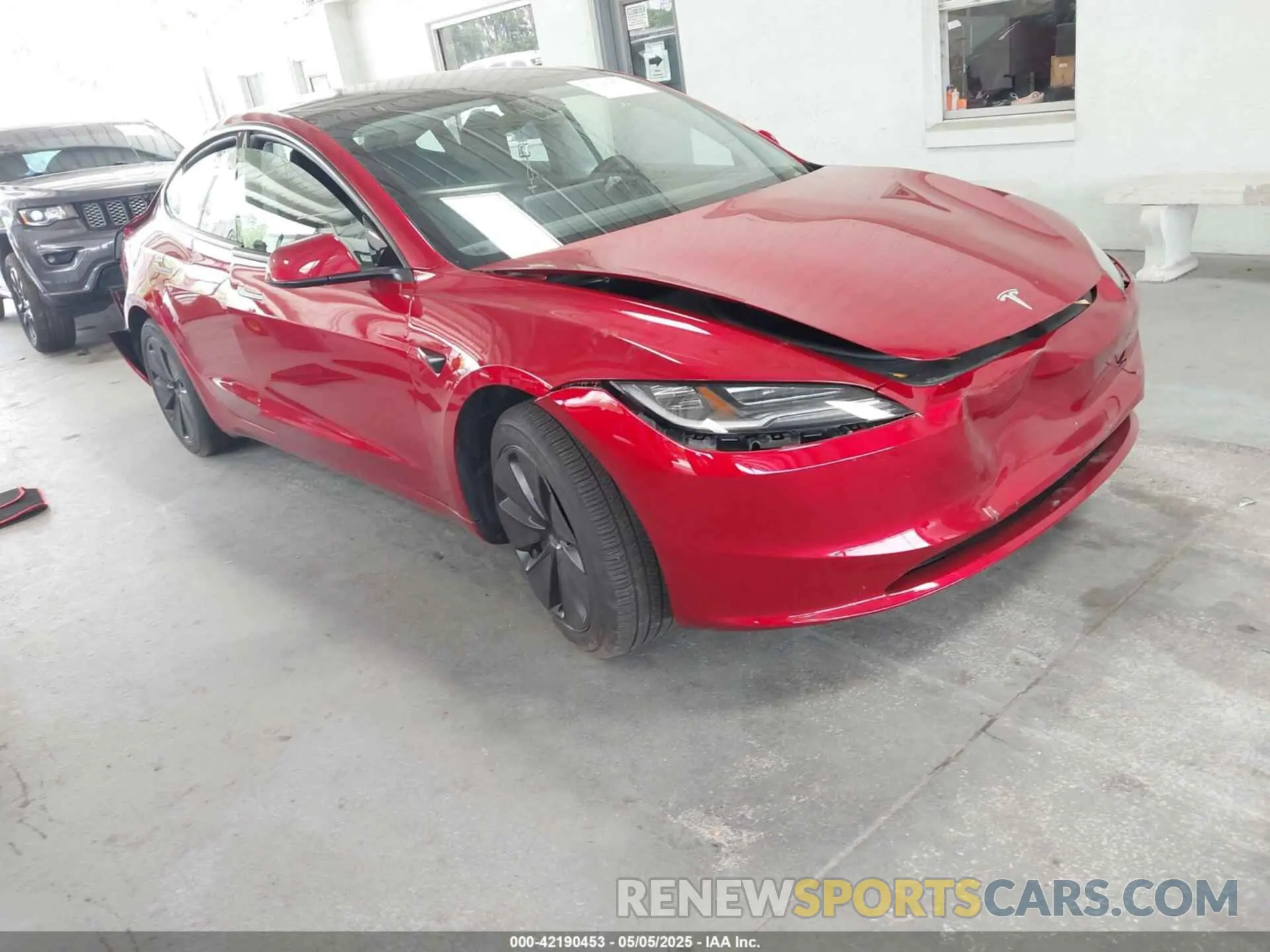 1 fotografías del automóvil dañado 5YJ3E1EAXRF732804 TESLA MODEL 3 2024