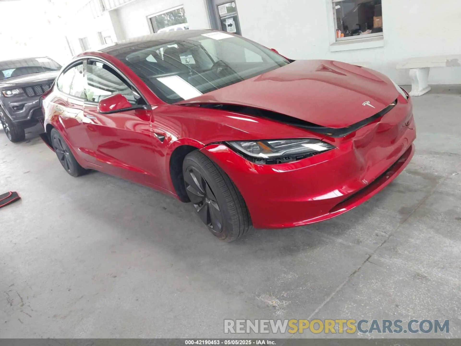 12 fotografías del automóvil dañado 5YJ3E1EAXRF732804 TESLA MODEL 3 2024