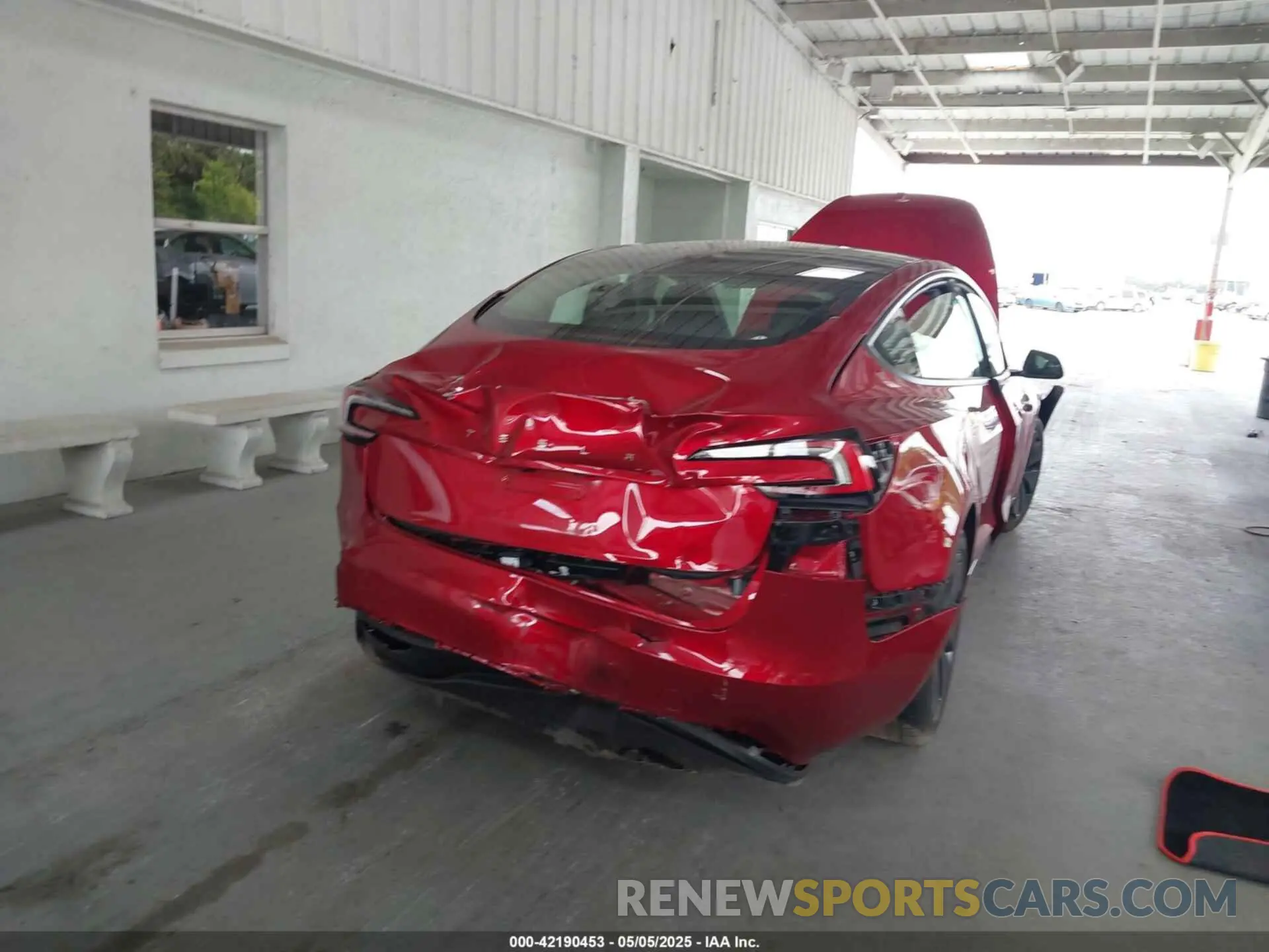 15 fotografías del automóvil dañado 5YJ3E1EAXRF732804 TESLA MODEL 3 2024