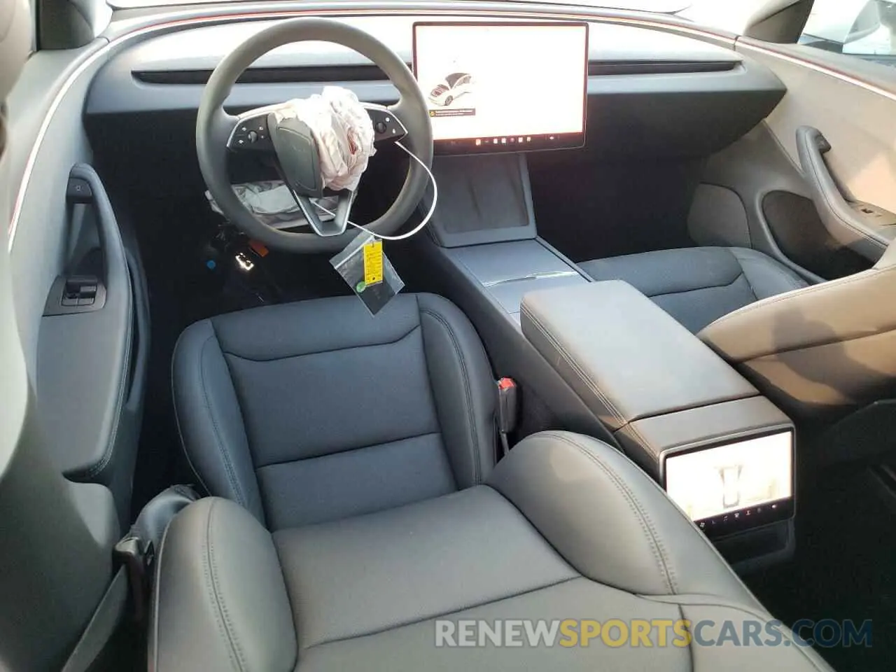 8 fotografías del automóvil dañado 5YJ3E1EAXRF738148 TESLA MODEL 3 2024