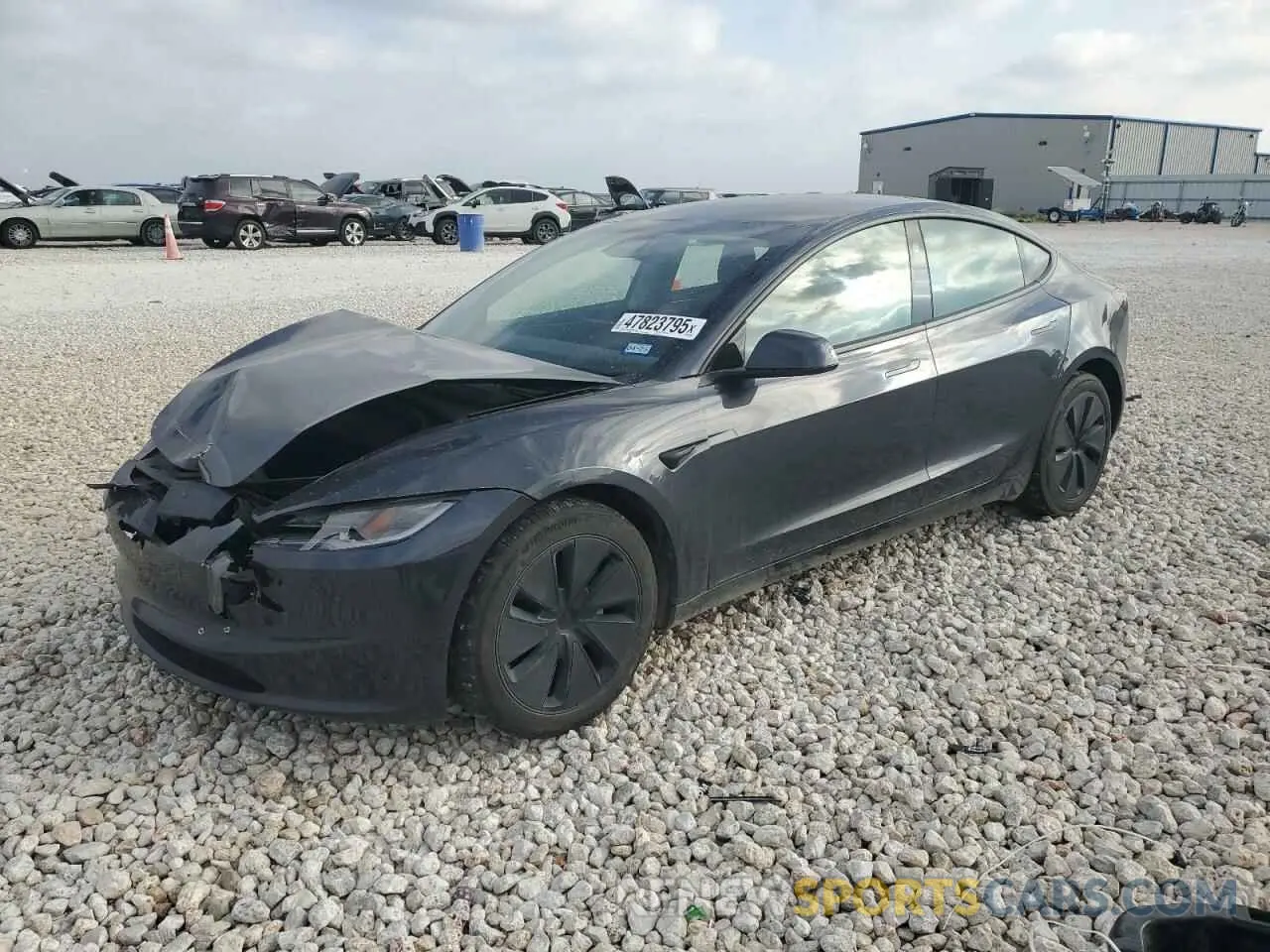 1 fotografías del automóvil dañado 5YJ3E1EAXRF741132 TESLA MODEL 3 2024