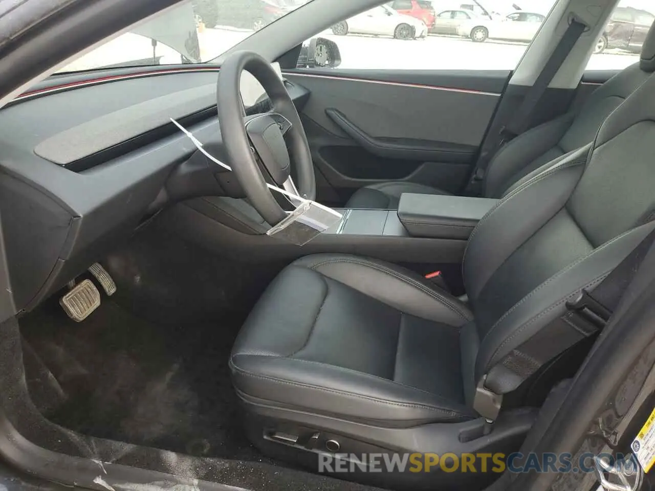 7 fotografías del automóvil dañado 5YJ3E1EAXRF741132 TESLA MODEL 3 2024
