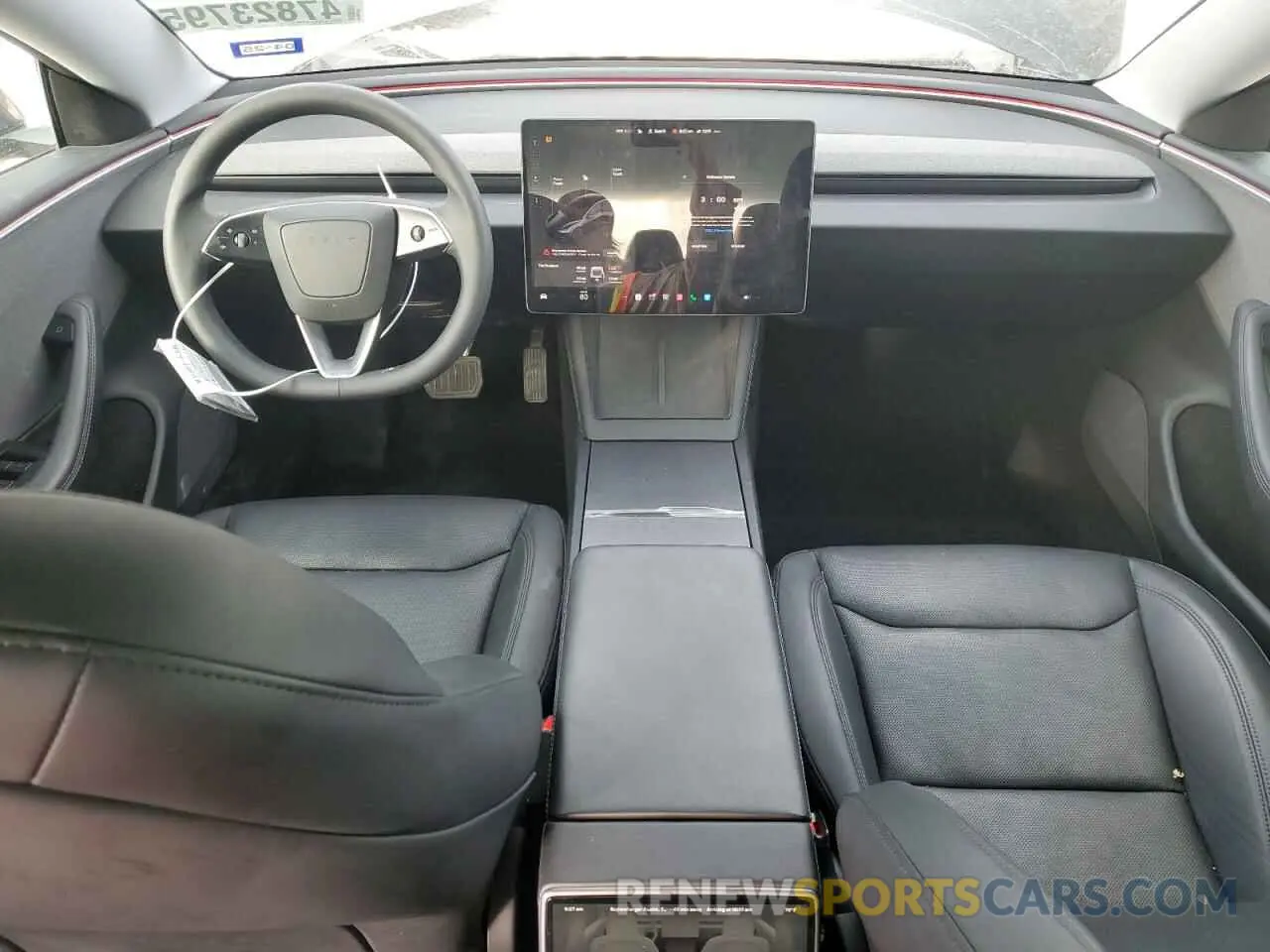 8 fotografías del automóvil dañado 5YJ3E1EAXRF741132 TESLA MODEL 3 2024
